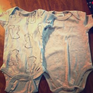 Two newborn onesies